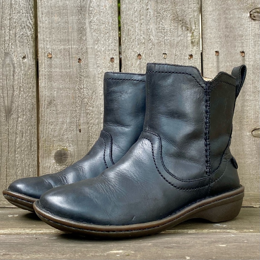 UGG Neevah Leather Winter Short Boots
